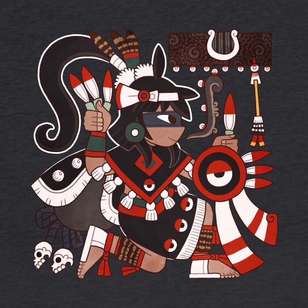 Aztec ninja thief, Citlalmina by Itzcacalotl